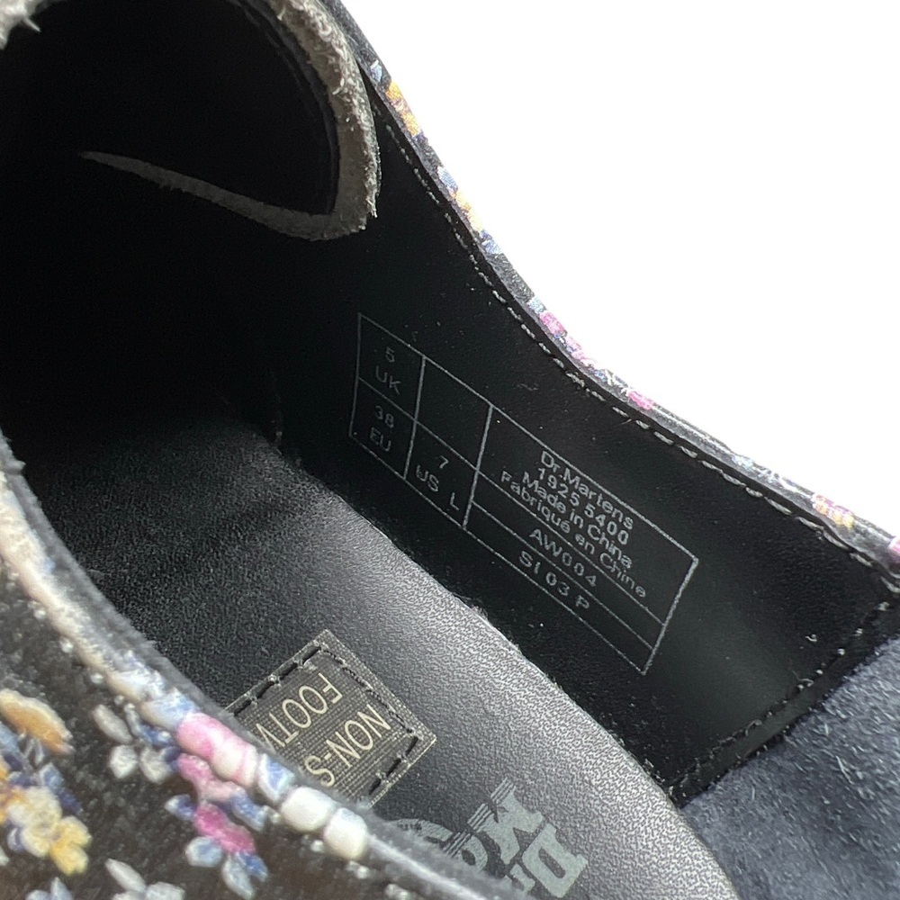 Dr. Martens 1461 Wanderlust Wildflower 3 Eye Low Top Shoe - Picture 9 of 9
